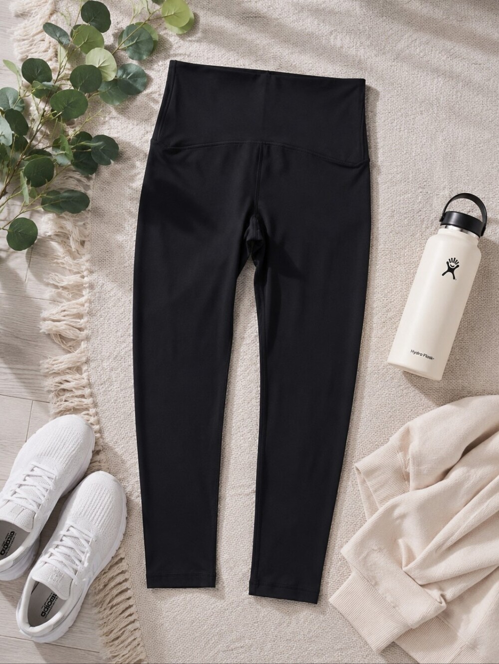 SPANX Women's S/P Black High Rise Shaping Leggings